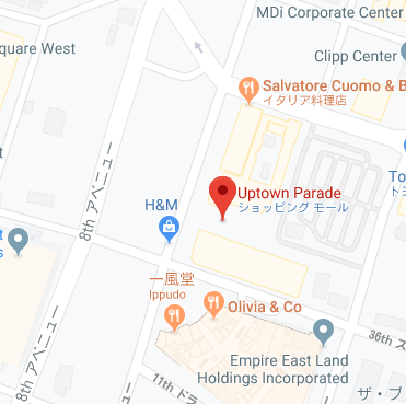 KARADA Uptown Parade（アップタウンパレード店）の地図